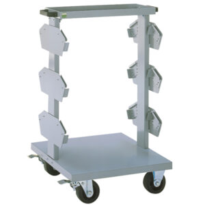CNC Compact Trolley for Use with Tool Carriers - WxDxH: 650X710X1020mm Ral 7035 _SKU-10401030.16