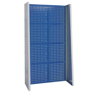 Bott CNC Tool-Rack Storage System - CNC Freestanding Louvre Panel Rack 8 Panel Double Sided Starter. WxDxH: 1015X905X1835mm Ral 7035/5010 _SKU-12102094.11