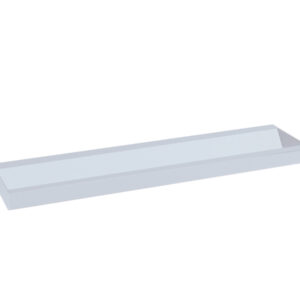 CNC Base Shelf for Freestanding Rack Or Panel Trolley - WxDxH: 1015X400X50mm Ral 7035 _SKU-12102096.16