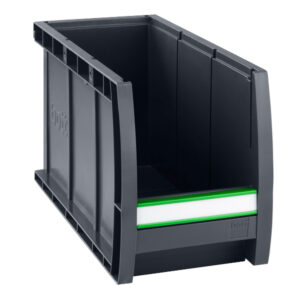 Bottbox with Label Clip (Pack of 36). WxDxH: 130X198X90mm Plastic Ral 7016 _SKU-13022046.19