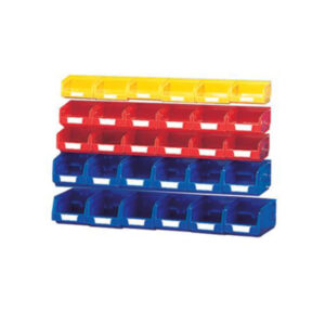 Small Parts Containers - Plastic Bin Kit Mixed (Pack of 30). Mixed Colours _SKU-13031106