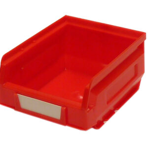 Plastic Spare Parts Bins Red - Plastic Bin Kit 2001-B (Pack of 24). WxDxH: 103X120X62mm Red _SKU-13031132