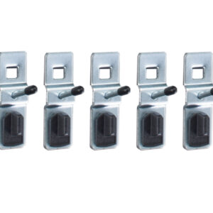 Perfo Tool Peg 25mm Dia 4mm (Pack of 5) - Perfo Tool Peg 25mm Dia 4mm (Pack of 5). WxDxH: 20X25X60mm Zinc Plated _SKU-14001110