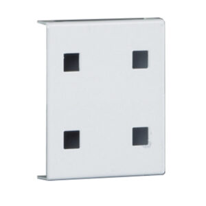 Perfo Adapter for Louvred Panel - WxDxH: 65X15X77mm Ral 7035 _SKU-14005025.16