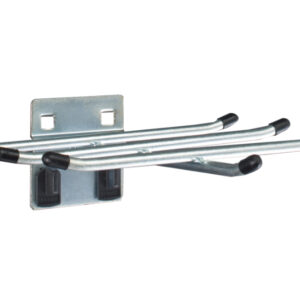 Tool Pegboard Perfo 7 Prong Tool Holder - Pack of 5. WxDxH: 170X150X60mm Zinc Plated _SKU-14006002