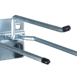 Perfo 3 Prong Tool Holder Dia 6mm - Perfo 3 Prong Tool Holder Dia 6mm (Pack of 5). WxDxH: 69X170X80mm Zinc Plated _SKU-14006003