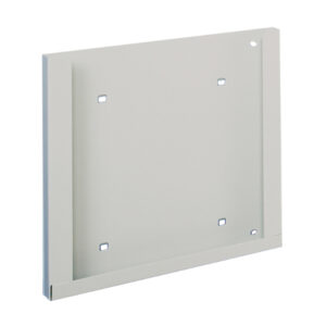Perfo Document Holder A4 Horizontal - WxDxH: 300X20X220mm Ral 7035 _SKU-14014010.16
