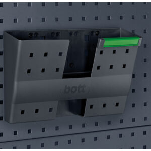 Bott Document Holder A4 Landscape (Pack of 5). WxDxH: 340X100X213mm Plastic Ral 7016 _SKU-14014029.19
