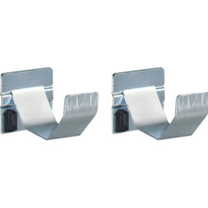 Perfo Pipe Holder Pack of 2 - Pack of 2. WxDxH: 60X106X60mm Zinc Plated _SKU-14015042