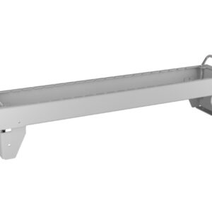 Empty CNC Tool Carrier - WxDxH: 590X125X110mm Ral 7035 _SKU-15001007.16V