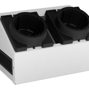 Tool CNC Tool Holder - CNC Tool Block HSK A80/C80/E80/F80/B100 (2 Location). WxDxH: 233X158X139mm Ral 7035 _SKU-15002070.16