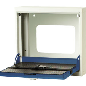 Wall Mounted Laptop Cabinet - Bott Verso WxDxH: 500X150X410mm Ral 7035 / In 4 Colours _SKU-16912350.11