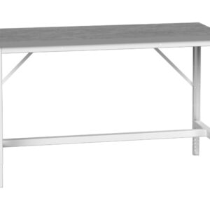 Electric Workbench Top - Verso Adj. Height Framework Bench with Esd Worktop. WxDxH: 1500X600X780-930mm Ral 7035 _SKU-16921520.16