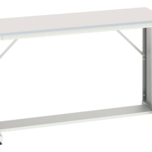 Bott Workbench with Mfc Top - Verso Cantilever Bench with Mfc Worktop. WxDxH: 1500X600X930mm Ral 7035 _SKU-16922307.16