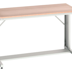 Bott Verso Cantilever Bench with Multiplex Worktop - WxDxH: 1500X800X930mm Ral 7035 _SKU-16922326.16