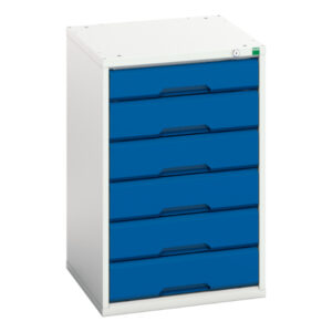 Industrial Furniture Workshop Drawers - WxDxH: 525X550X800mm Ral 7035/5010 _SKU-16925014.11