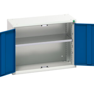 Bott Verso Wall Shelf Cupboard with 1 Shelf - WxDxH: 800X350X600mm Ral 7035/5010 _SKU-16926102.11