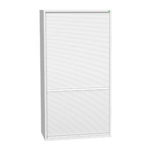 Verso Roller Shutter Cupboard with 3 Shelves. WxDxH: 1050X550X2000mm Ral 7035 _SKU-16926700.16