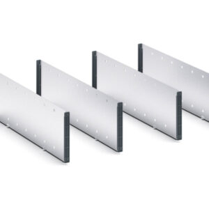Verso Adjustable Metal Divider Kit - 5 Compartment for Cabinet -WxDxH: 800X550X175mm Galvanised Steel _SKU-16926821.51
