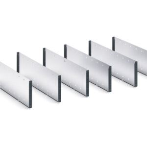 Verso Adjustable Metal Divider Kit 7 Compartment for Cabinet - WxDxH: 1050X550X175mm Galvanised Steel _SKU-16926841.51