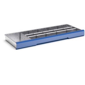 Verso Adjustable Metal Divider Kit 16 Compartment for Cabinet - WxDxH: 1300X550X175mm Galvanised Steel _SKU-16926863.51