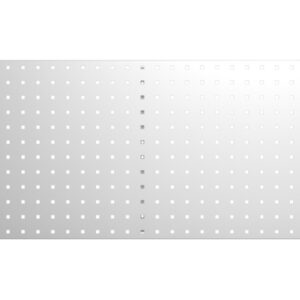 Verso Cupboard Backpanel Kit Perfo - for 800mm Wide Cupboard. Wxh: 770X457mm Ral 7035 _SKU-16926938.16