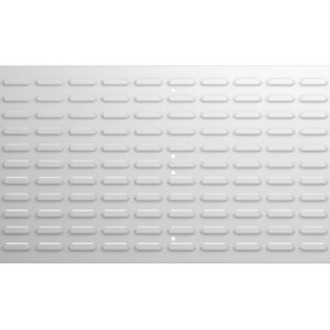 Verso Cupboard Backpanel Kit Louvre - for 800mm Wide Cupboard. Wxh: 770X457mm Ral 7035 _SKU-16926939.16