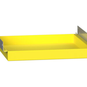 Coshh Cupboard Sump Tray - Verso Haz Substance Cbd Sump Tray . WxDxH: 525X350X50mm Ral 1023 _SKU-16926970. 12