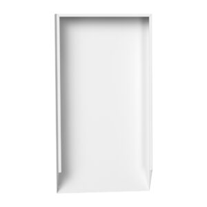 Verso Lectern Plain Backpanel . WxDxH: 525X75X870mm Ral 7035 _SKU-16926980.16