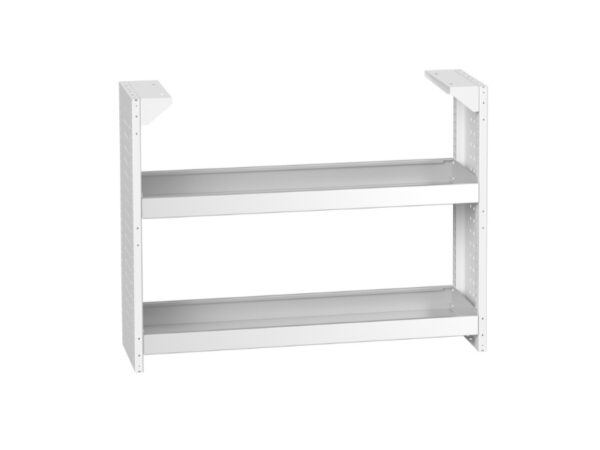 Bott Cubio Cupboard Rack - with 2 Trays. WxDxH: 1050X325X1000mm Ral 7035 _SKU-40032025.16