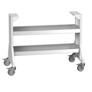 Cubio Cupboard Rack Mobile - with 2 Trays. WxDxH: 1050X600X925mm Ral 7035 _SKU-40032026.16