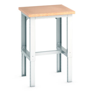 Adjustable Heavy Duty Bott Workbench - Cubio Framework Bench Adj Height (Mpx) . WxDxH: 750X750X740-1140mm Ral 7035 _SKU-41003046.16V