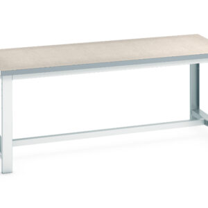 Bott Metal Workbench Frame - Lino Top . WxDxH: 2000X900X840mm Ral 7035 _SKU-41004023.16V