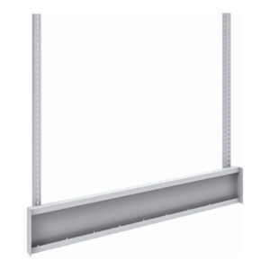 Rear Frame Uprights 2 Pack for Cubio Storage Bench (2. 0M). WxDxH: 1900X111X1720mm Ral 7035 _SKU-41010155.16