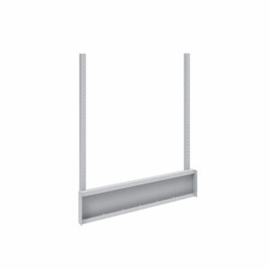 Rear Frame Uprights 2 Pack for Verso Framework Bench (1. 5M). WxDxH: 1466X154X1720mm Ral 7035 _SKU-41010158.16