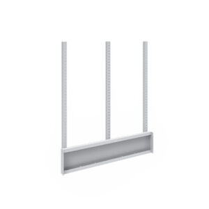 Rear Frame Uprights 3 Pack for Verso Framework Bench (1. 5M). WxDxH: 1466X154X1720mm Ral 7035 _SKU-41010160.16