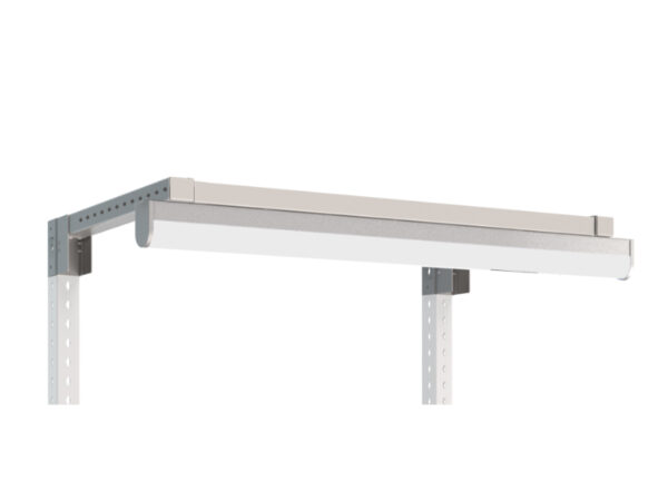 Led Light And Support Frame (900mm) with U. K. Light. WxDxH: 1144X647X120mm Ral 7035 _SKU-41010163.16