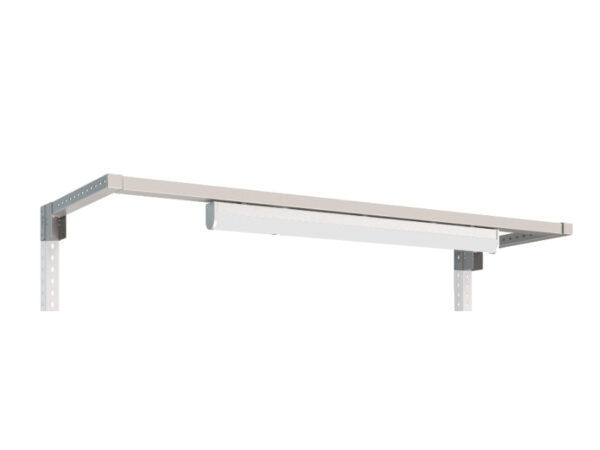 Led Light And Support Frame (1800mm) with U. K. Light. WxDxH: 1856X647X120mm Ral 7035 _SKU-41010165.16
