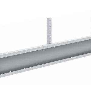 Rear Frame Short Uprights 3 Pack for Cubio Storage Bench (2. 0M). WxDxH: 1900X154X1040mm Ral 7035 _SKU-41010241.16