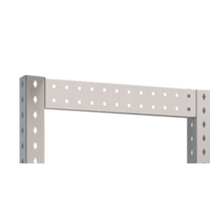 Rear Frame Top Brace for System Width 450, Instead of Light. WxDxH: 398X48X80mm Ral 7035 _SKU-41011132.16