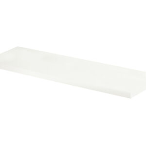 Cubio Base Shelf - Cubio Frame Bench Half Depth Base Shelf for 1500X750 Models. WxDxH: 1300X400X50mm Ral 7035 _SKU-41201050.16V