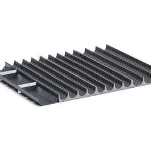 Cubio Trough Block Divider Kit 33 Compartment for Cabinet - WxDxH: 650X525X28mm Plastic Ral 7011 _SKU-43020009
