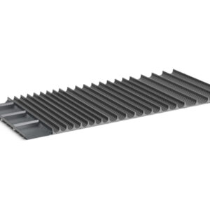 Cubio Trough Block Divider Kit 84 Compartment for Cabinet - WxDxH: 1300X650X28mm Plastic Ral 7011 _SKU-43020031