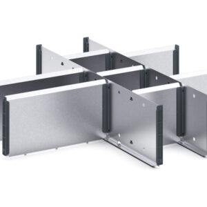 Cubio Adjustable Divider Kit 10 Compartment for Cabinet - WxDxH: 650X650X150mm Galvanised Steel _SKU-43020644.51