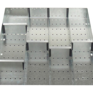 Cubio Adjustable Divider Kit 9 Compartment for Cabinet - WxDxH: 650X750X75mm Galvanised Steel _SKU-43020647.51