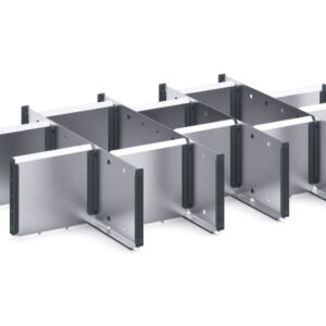 Cubio Adjustable Divider Kit 15 Compartment for Cabinet - WxDxH: 800X525X150mm Galvanised Steel _SKU-43020657.51