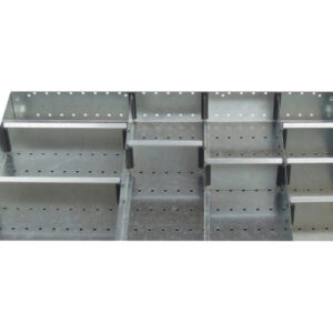Cubio Adjustable Divider Kit 11 Compartment for Cabinet - WxDxH: 800X650X75mm Galvanised Steel _SKU-43020658.51