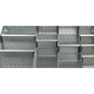 Cubio Adjustable Divider Kit 11 Compartment for Cabinet - WxDxH: 800X650X100mm Galvanised Steel _SKU-43020660.51