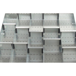 Cubio Adjustable Divider Kit 15 Compartment for Cabinet - WxDxH: 800X750X75mm Galvanised Steel _SKU-43020665.51