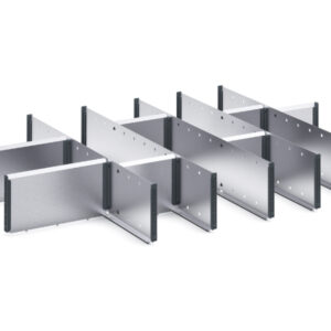 Cubio Adjustable Divider Kit 13 Compartment for Cabinet - WxDxH: 1050X750X150mm Galvanised Steel _SKU-43020686.51